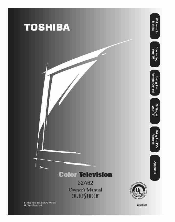 Toshiba CRT Television 32A62-page_pdf